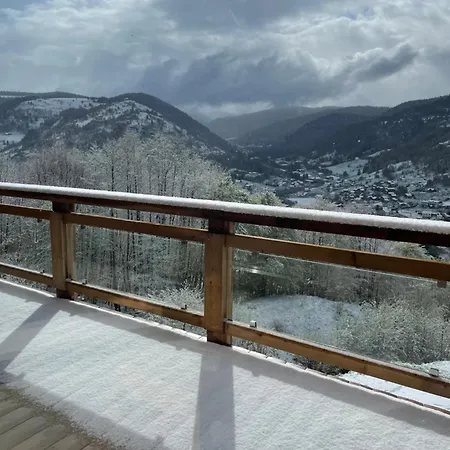 Chalet Thena, Luxury - 8 Personnes Avec Vue Panoramique Sur Les Montagnes La Bresse