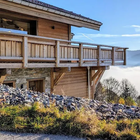 Chalet Thena, Luxury - 8 Personnes Avec Vue Panoramique Sur Les Montagnes La Bresse